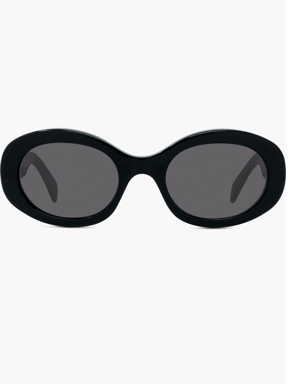 Celine Triomphe 52 mm Black Oval Sunglasses - Classic Women’s Shades